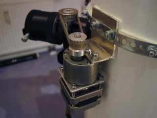 Motor/Getriebe von rechts
