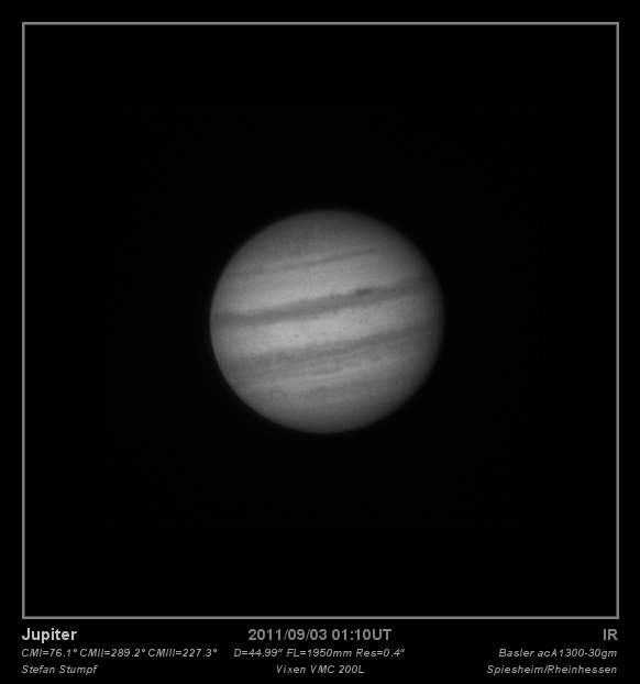 Jupiter am 03.09.2011
