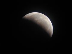 Mond nach der Totalitt