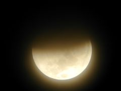 Mond vor der Totalitt